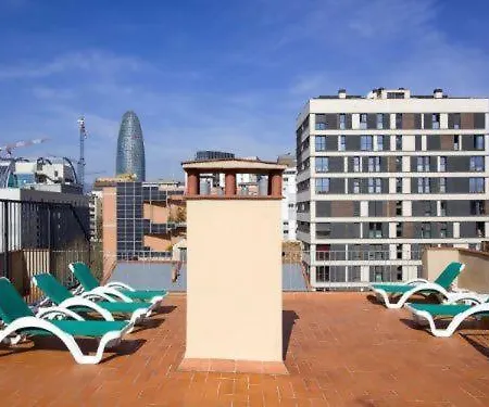 Loft Poblenou Cerca De La Playawifiazotea Apartman Barcelona