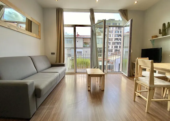 شقة Loft Poblenou Cerca De La Playa/wifi/azotea